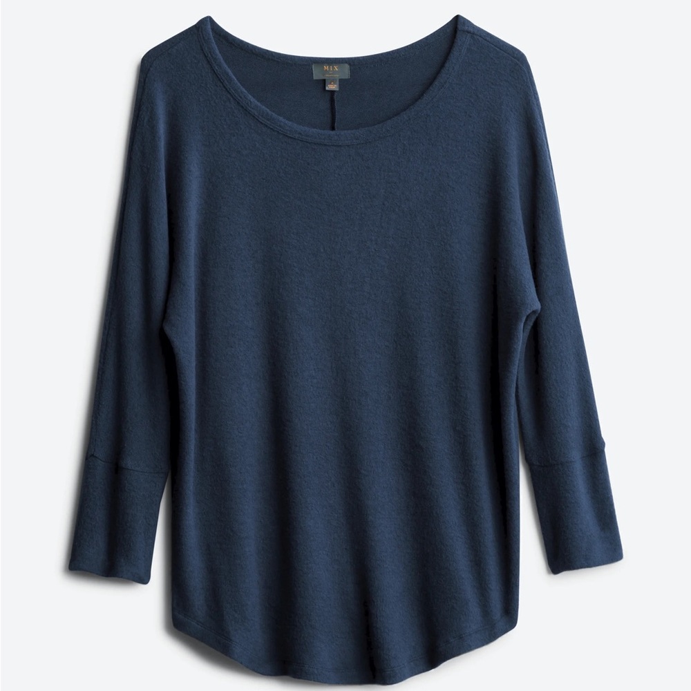 Mix by 41 Hawthorn - navy lightweight sweater